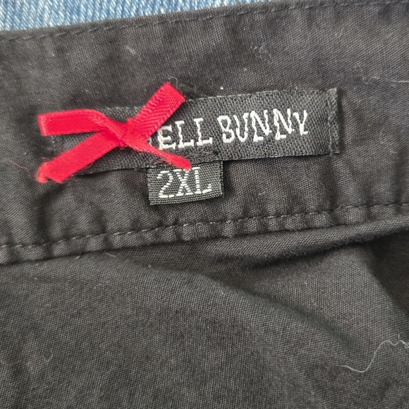 Hell Bunny Miss Muffet Spider Skirt Size 2XL - Picture 5 of 6